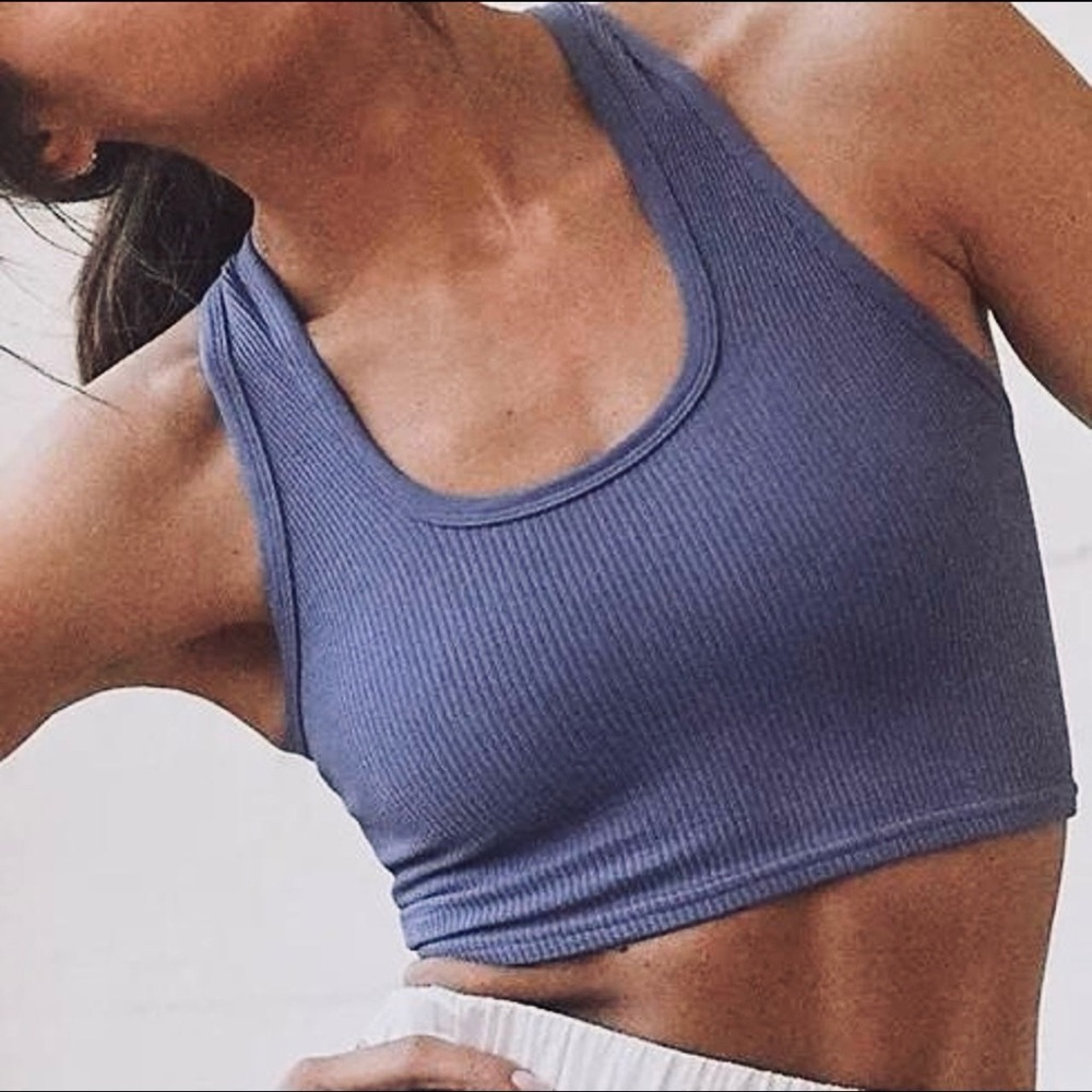 Free People Happiness Runs Convertible Tank nwot Xs small - Picture 3 of 9